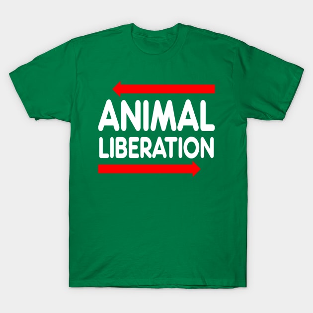 ANIMAL LIBERATION T-Shirt by batinsaja